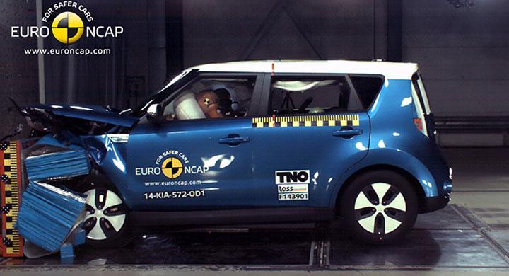 Femstjärnigt för e-tron i NCAP