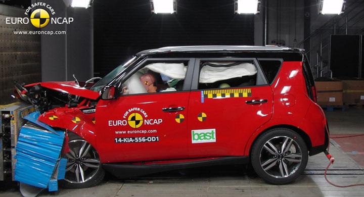 Femstjärnigt för e-tron i NCAP