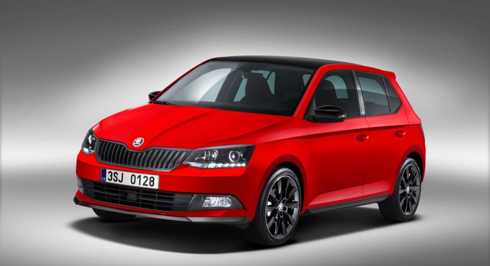 Både halv- och helkombiversionen av Skoda Fabia kan fås i Monte Carlo-utförande.