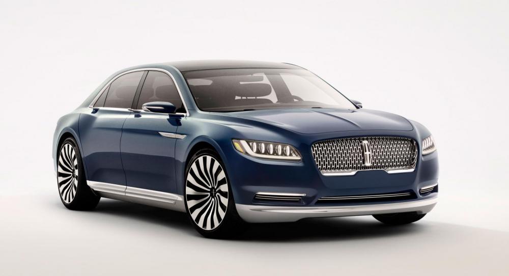 Lincoln Continental Concept, en studie i hur en amerikansk lyxbil kan komma att se ut.
