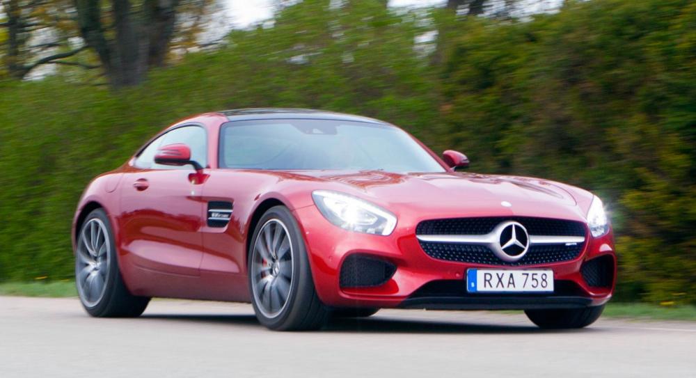 Mercedes nya muskelbil AMG GT S.