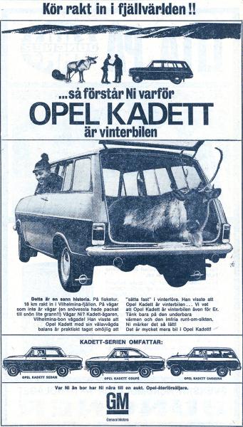 Bilreklam vi minns: ”Vinterbilen”