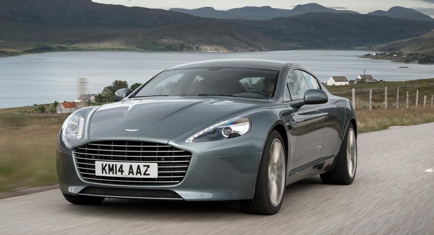 Aston Martin Rapide blir eldriven.