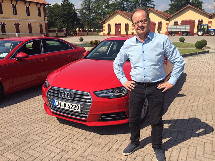 Nya Audi A4 är utrustad med många nyheter, även om det inte syns på utsidan.