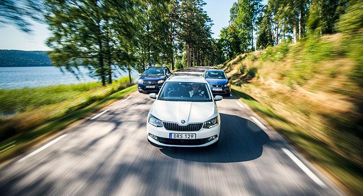 Vem vinner budgetkampen – Dacia, Seat eller Skoda?