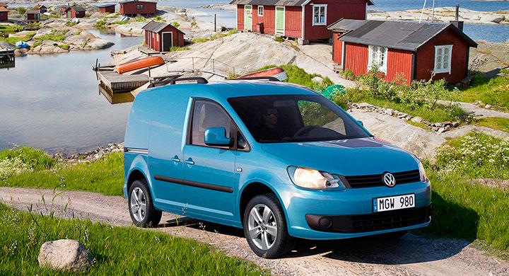 Volkswagen har stoppat leveranserna av nya Caddy transportbilar med Euro 5-motorn.