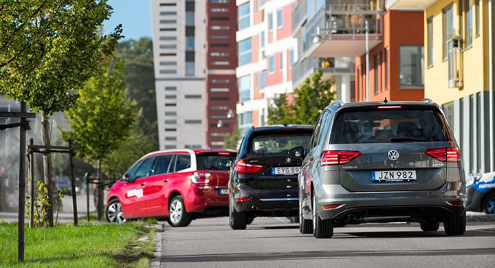 Ljustest: Volkswagen Touran, BMW Gran Tourer, Citroën Grand C4 Picasso