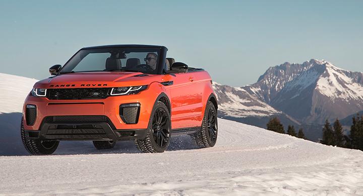 Range Rover Evoque har blivit taklös.