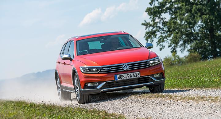 Alltrack har off-roadläge där elektroniken anpassas för terräng.