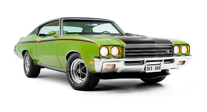 I inredningen märks att Buick GSX var mer påkostad än många andra bilar från muskelbilsepoken. Detta exemplar är särskilt välutrustat eftersom det användes för demonstrationsändamål av den svenske importören.