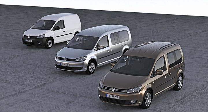 Volkswagens transportbil Caddy tillverkad mellan 2012-2013 kan ha fel på en jordskruv.