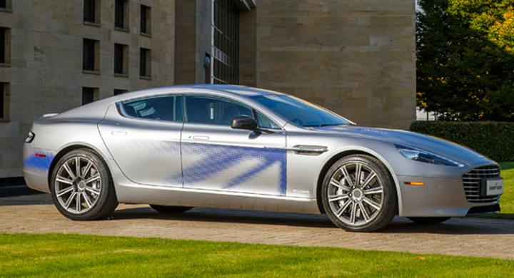 Aston Martin RapidE concept.