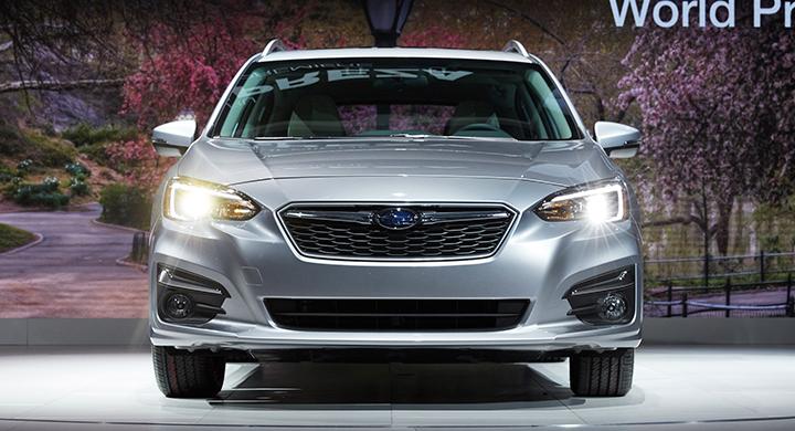 Subaru Impreza 2017 premiärvisad