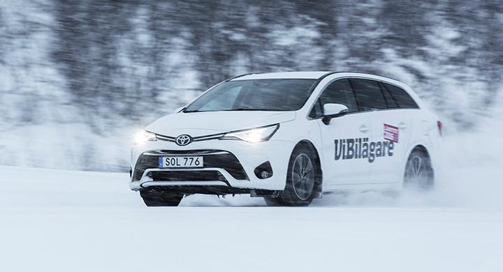 Toyota Avensis hamnade på femte plats i 2016 års vinterbilstest av långteststallet.
