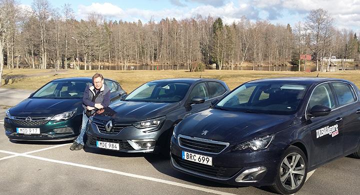 Peugeot 308, Renault Megane eller Opel Astra - vilken bil är bästa valet? Vårt test ger besked!