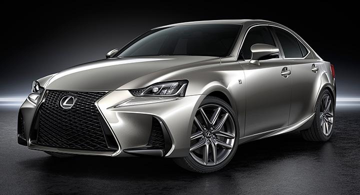 Nygrillat på Lexus IS 200t.