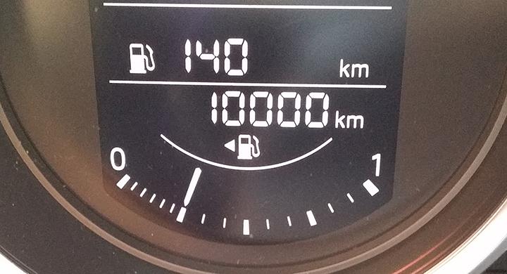 Tusenmila-gränsen är sprängd för långteststallets Miata. Nu är det bara 3000 mil kvar till målgång…