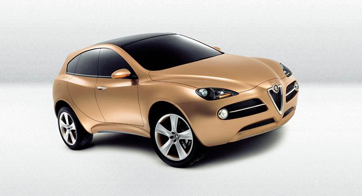 Alfa Romeo Kamal i konceptform från 2003.