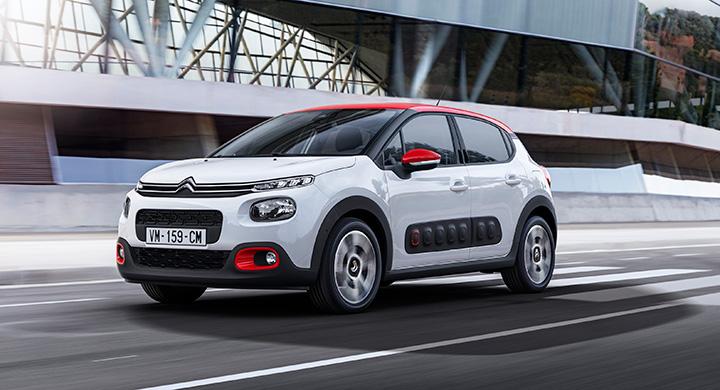 Nya Citroën C3 med fräckare yttre.