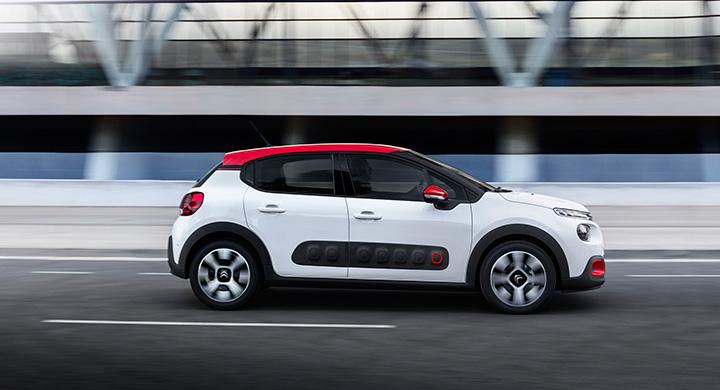 Nya Citroën C3 med fräckare yttre.