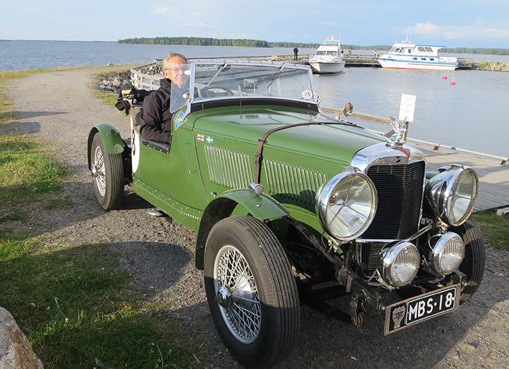 Alvis 12/70 från 1938, Stig Lytz ”sommarbil” i Österbotten.