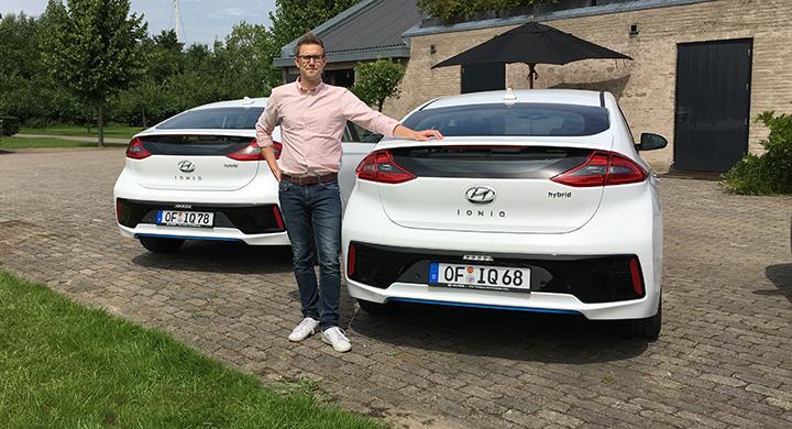 Nils Svärd tror att nya Hyundai Ioniq kan bli en vass utmanare till hybridbilarnas urfader – Toyota Prius.