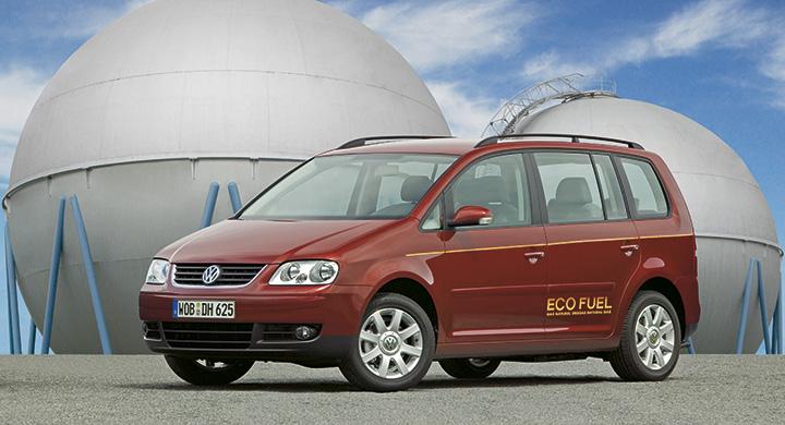 Återkallelsen berör flexbilen Volkswagen Touran Ecofuel producerad mellan 2006-2009.