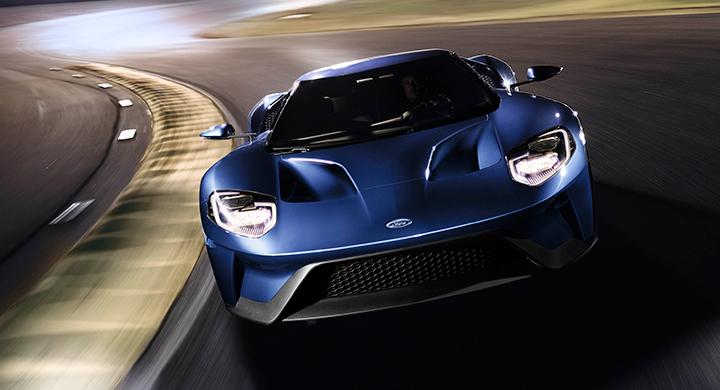 Fyra Ford GT till Sverige