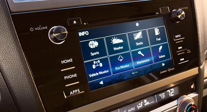 Röststyrningsfunktionen i frågeställarens nyinköpta Subaru Outback fungerar inte på svenska.