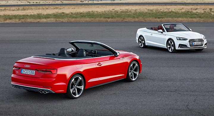 Audi A5 och S5 Cabriolet 2017.