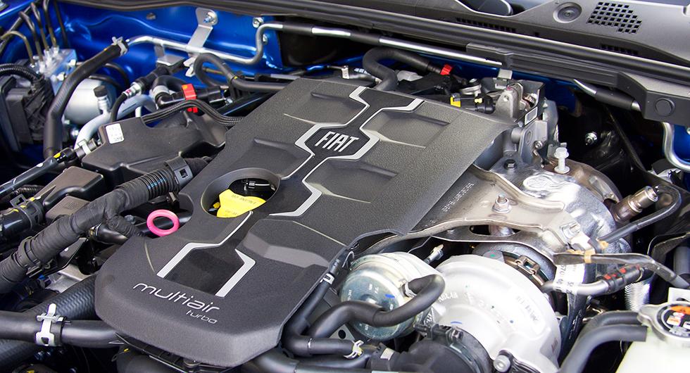 Fiatmaskinen med turbo och 1,4 liters volym ger speciell karaktär.
