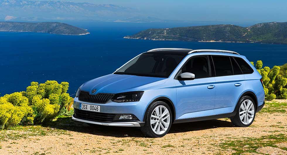 Skoda Fabia i äventyrskostym