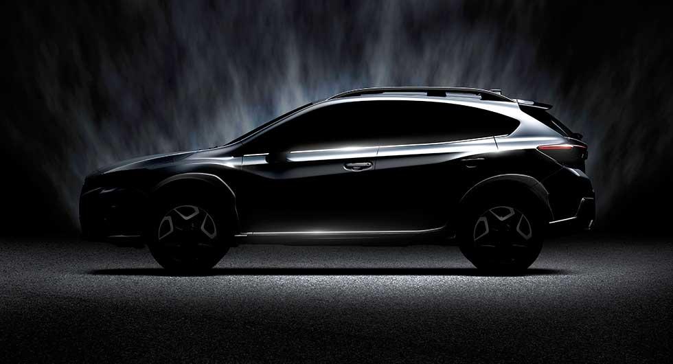 Mer av nya Subaru XV får vi se i mars.