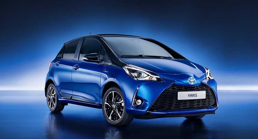 Toyota Yaris har fått en ny front.
