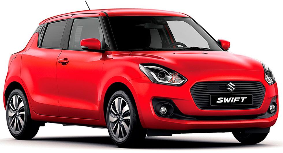 Nya Suzuki Swift smyger in