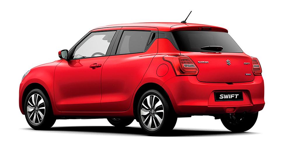 Nya Suzuki Swift smyger in