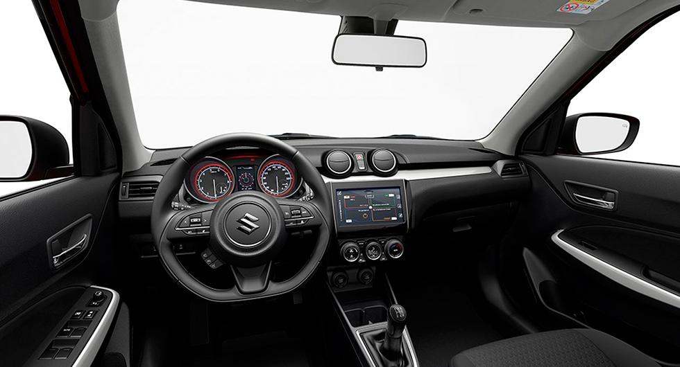 Nya Suzuki Swift smyger in