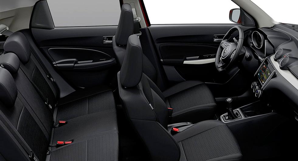 Nya Suzuki Swift smyger in