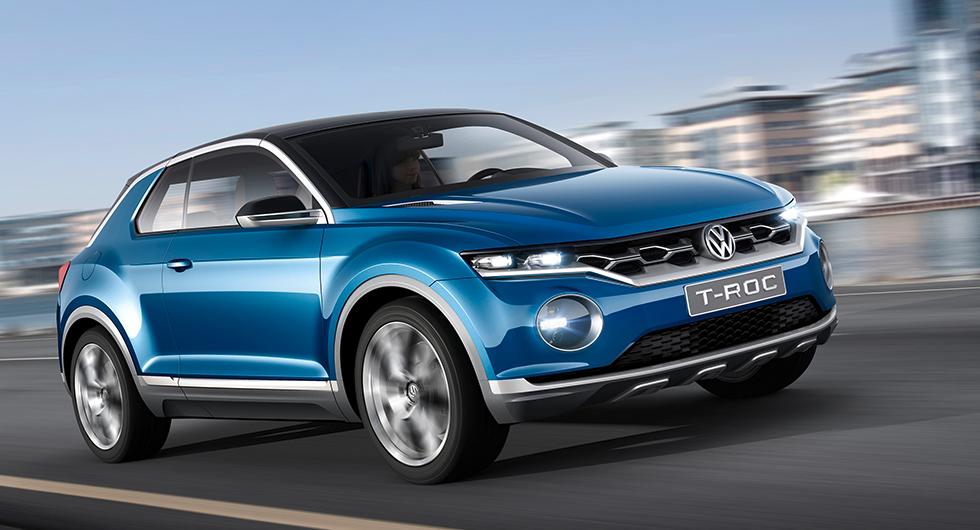 Volkswagen T-Roc som koncept 2014.