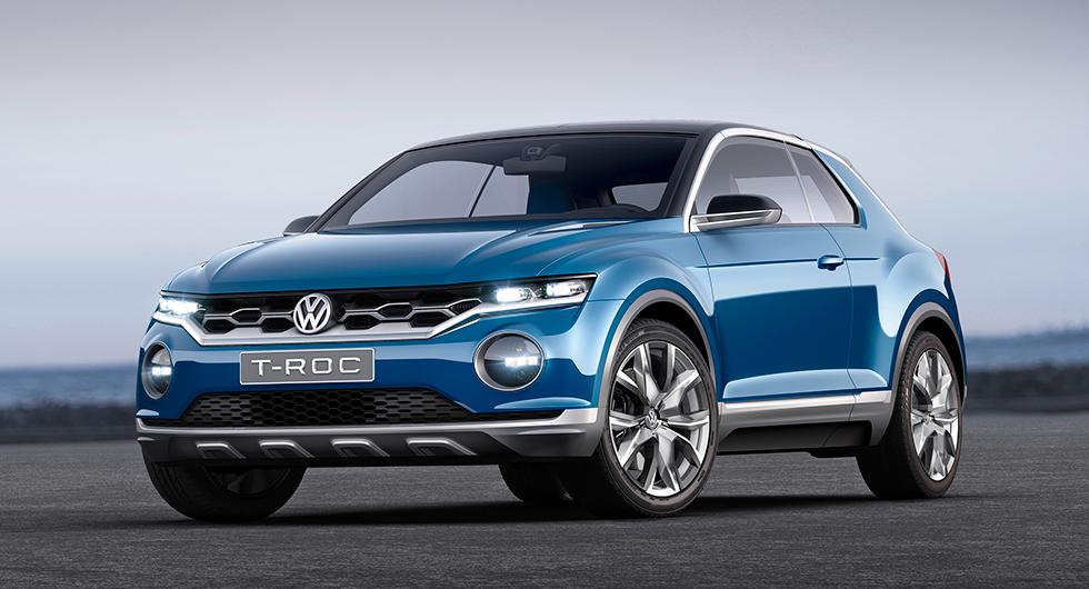 Volkswagen T-Roc som koncept 2014.