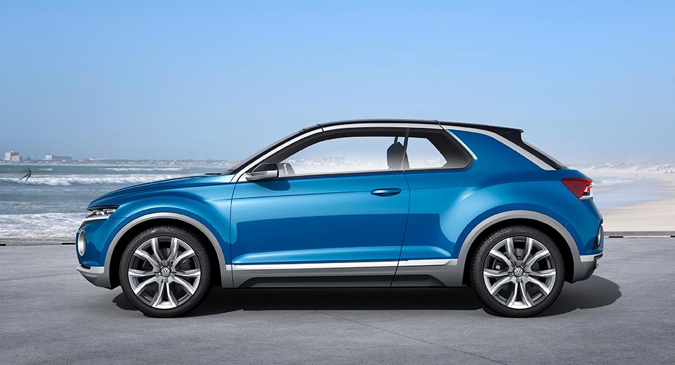 Volkswagen T-Roc som koncept 2014.