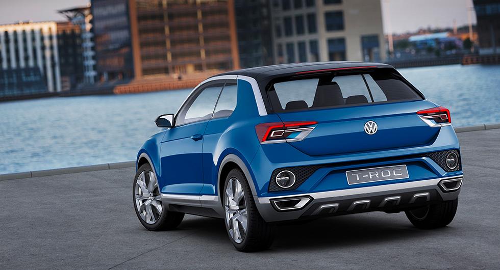 Volkswagen T-Roc som koncept 2014.
