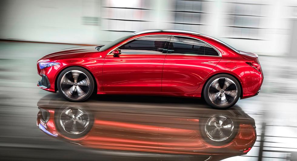 Mercedes Concept A Sedan.