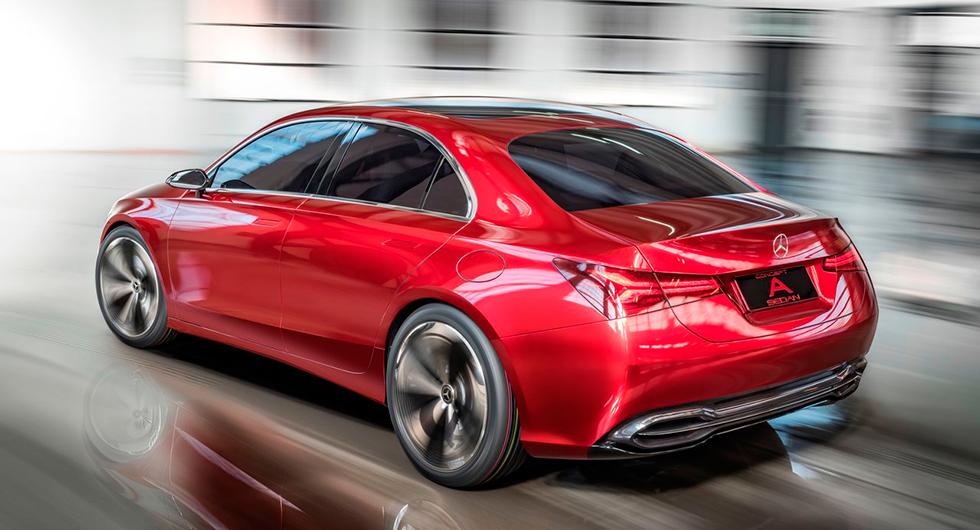 Mercedes Concept A Sedan.