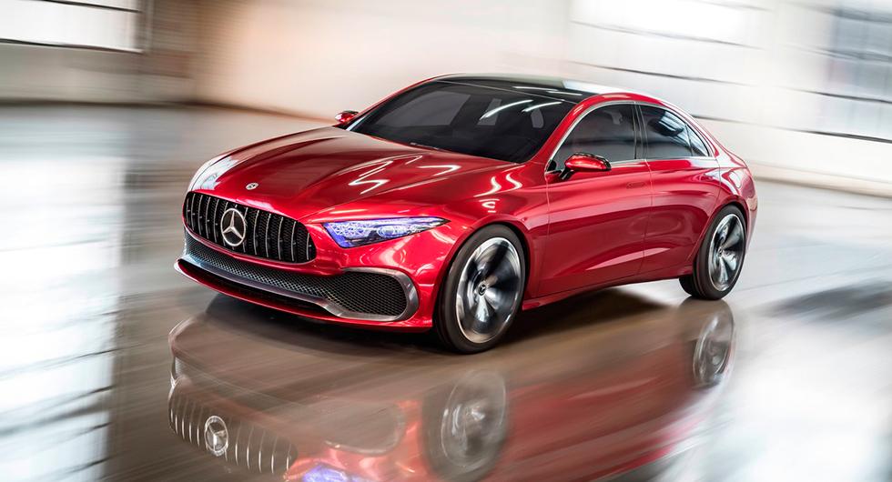 Mercedes Concept A Sedan.
