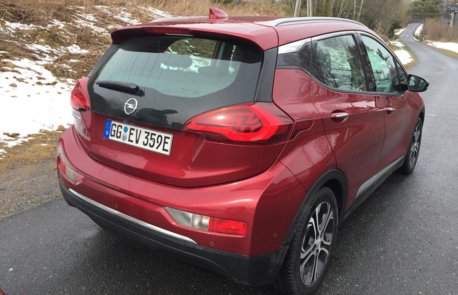 Opel Ampera-e – rapport från provkörningen