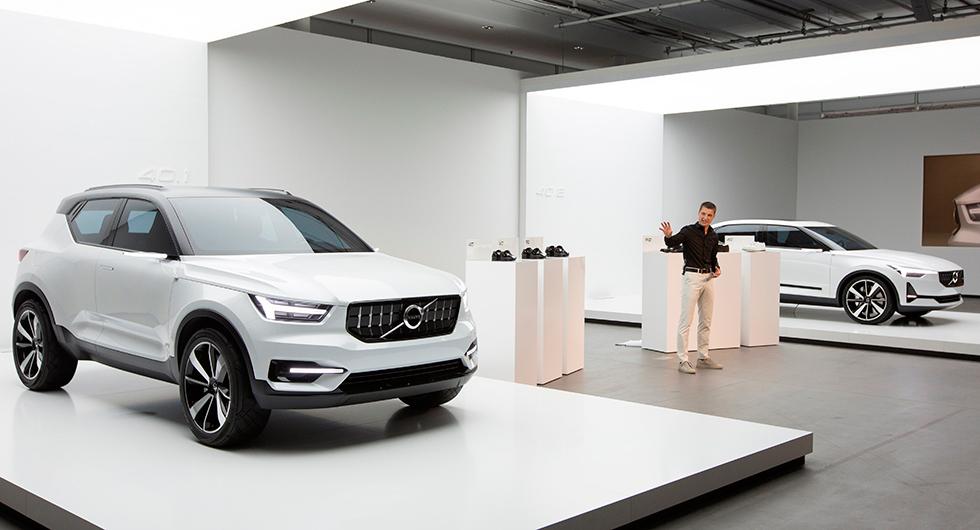 Volvo visade för en tid sedan upp koncepten 40.1 och 40.2, som pekar på designriktningen för kommande Volvomodeller. Kanske blir den eldrivna småvolvon något liknande?
