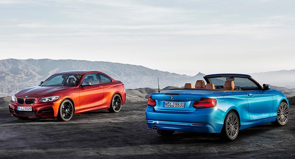 BMW 2-serie diskret lyft