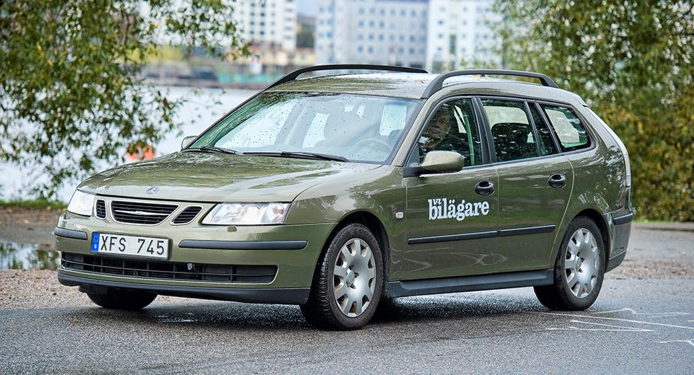 Frågeställaren undrar över kamkedjans livslängd i Saab 9-3 som kombi.