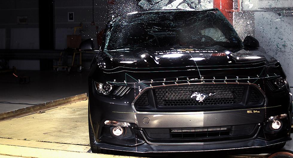Ford Mustang gjorde om krocktestet i Euro NCAP och höjde sig från en tvåa till en trea.